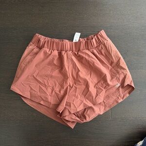 ALO Yoga Women's Terracotta Athletic Shorts